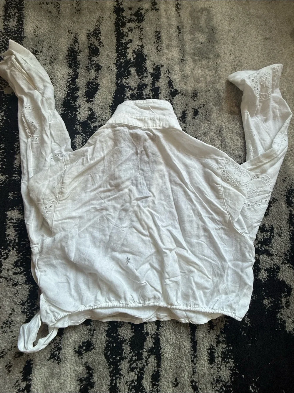 NWOT Rachel Zoe White Linen Blend Shorts Set Size Medium